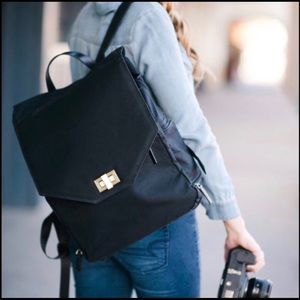 Jo Totes Black Camera Backpack